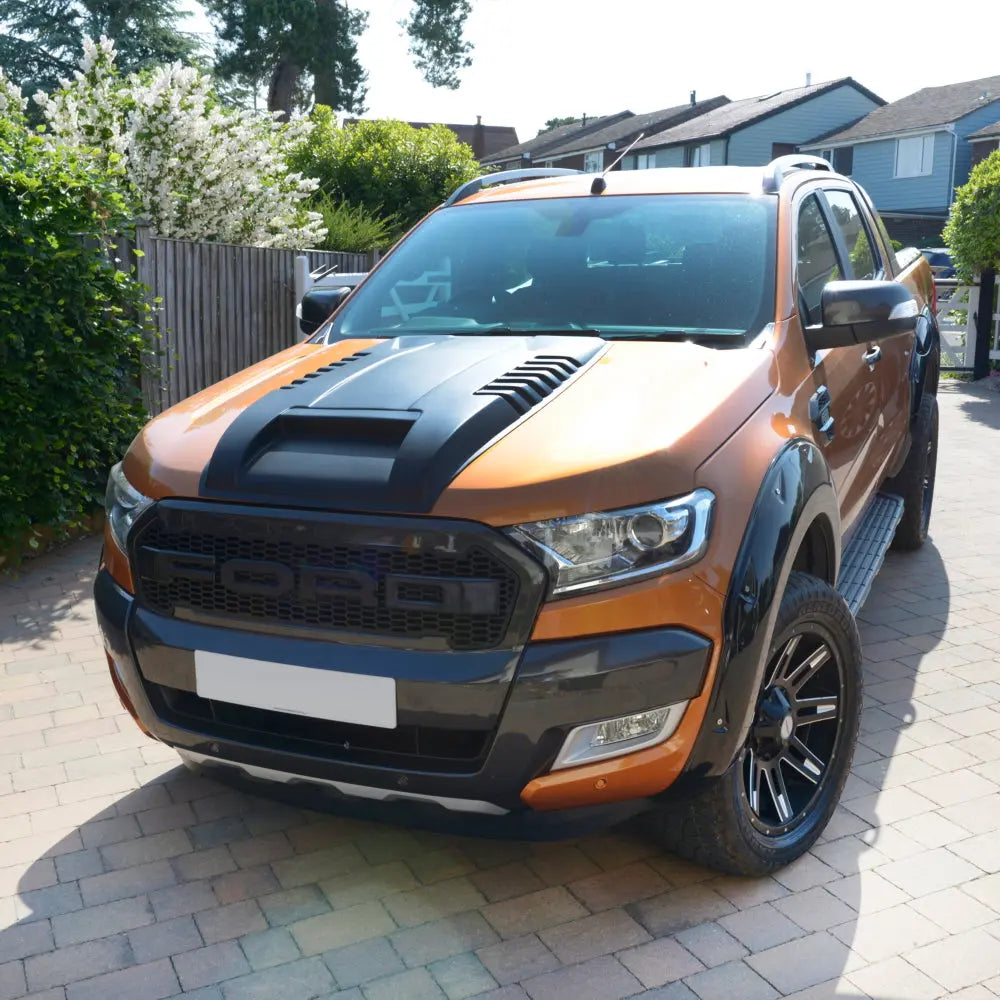Ford Ranger Wildtrak Rear Rubber Floor Mat (2019-2023) - UK Custom Covers