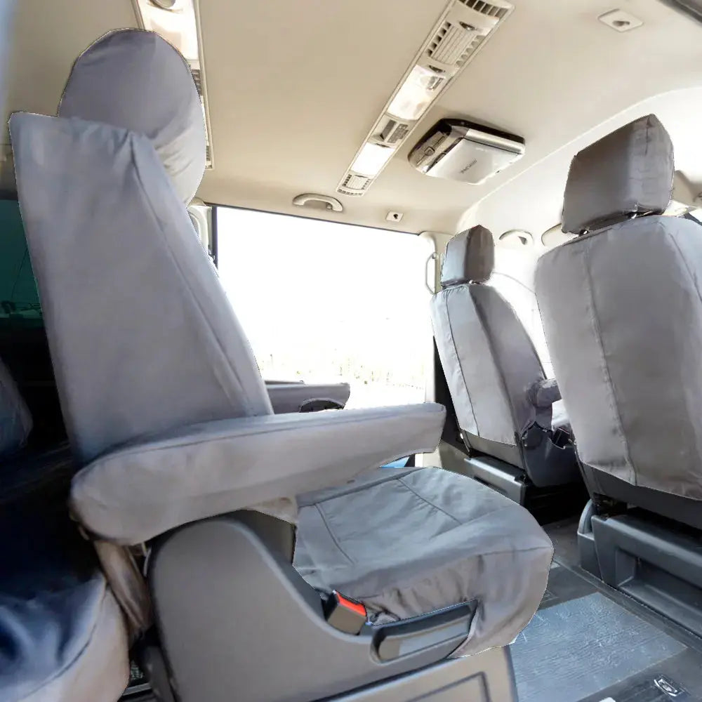 VW T6 / T6.1 Caravelle Tailored PU Seat Covers (2015 Onwards) - UK Custom Covers