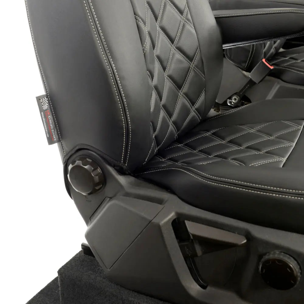 Ford Transit Custom Tailored Leatherette Seat Covers (2013-2023) - UK Custom Covers