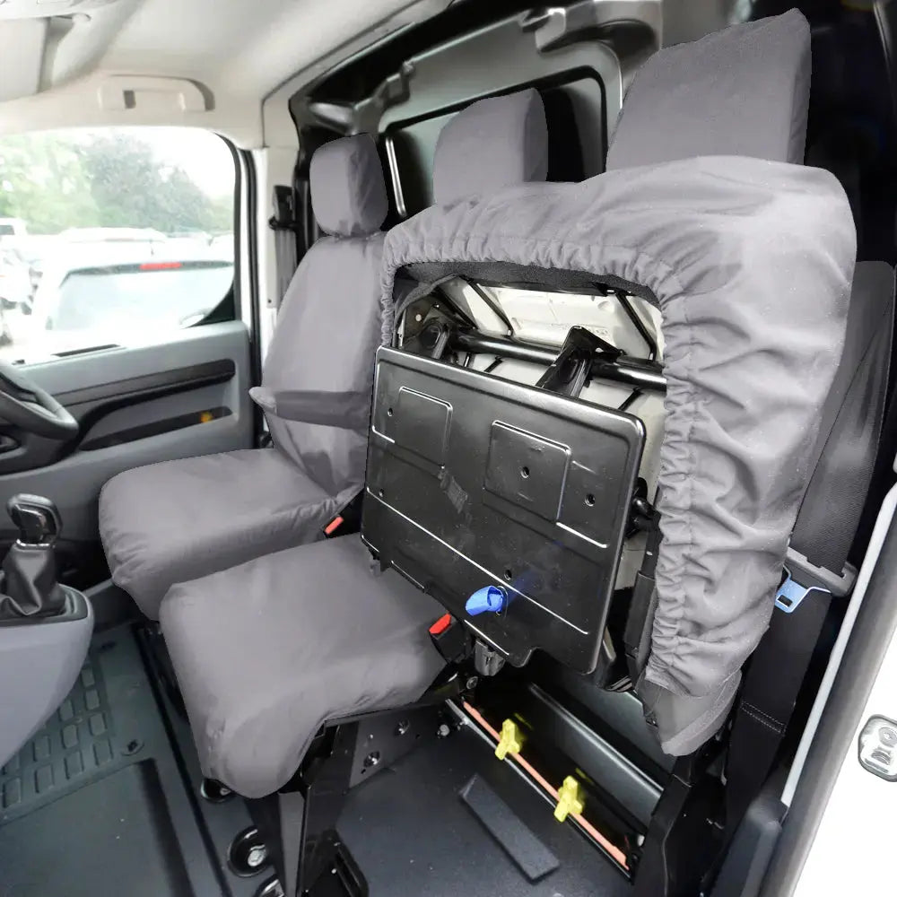 Peugeot Expert Tailored PU Seat Covers - UK Custom Covers