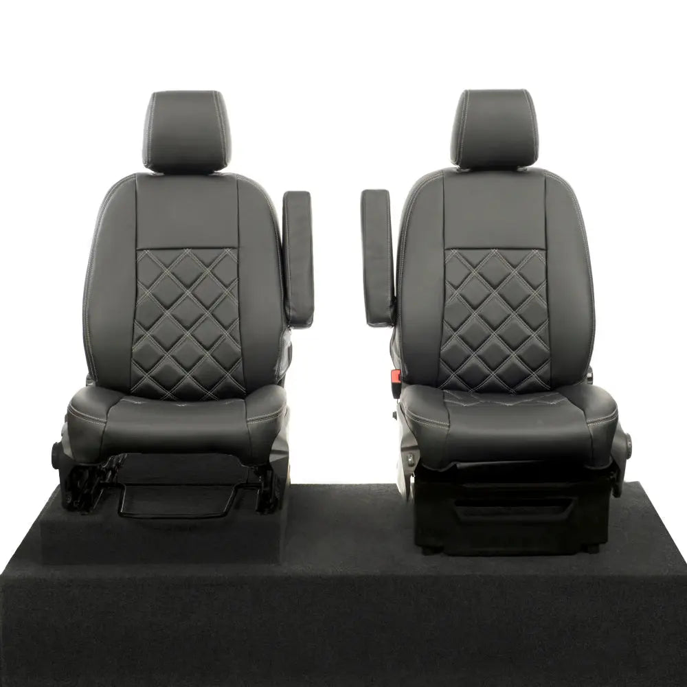 Ford Transit Custom Tailored Leatherette Seat Covers (2013-2023) - UK Custom Covers