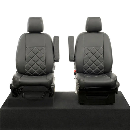 Ford Transit Custom Tailored Leatherette Seat Covers (2013-2023) - UK Custom Covers