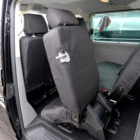 VW T6 / T6.1 Shuttle Tailored PU Seat Covers (2015 Onwards) - UK Custom Covers