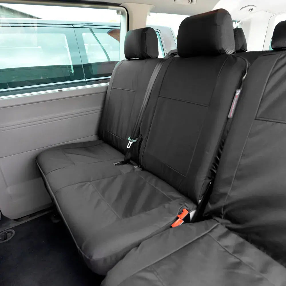 VW T6 / T6.1 Shuttle Tailored PU Seat Covers (2015 Onwards) - UK Custom Covers