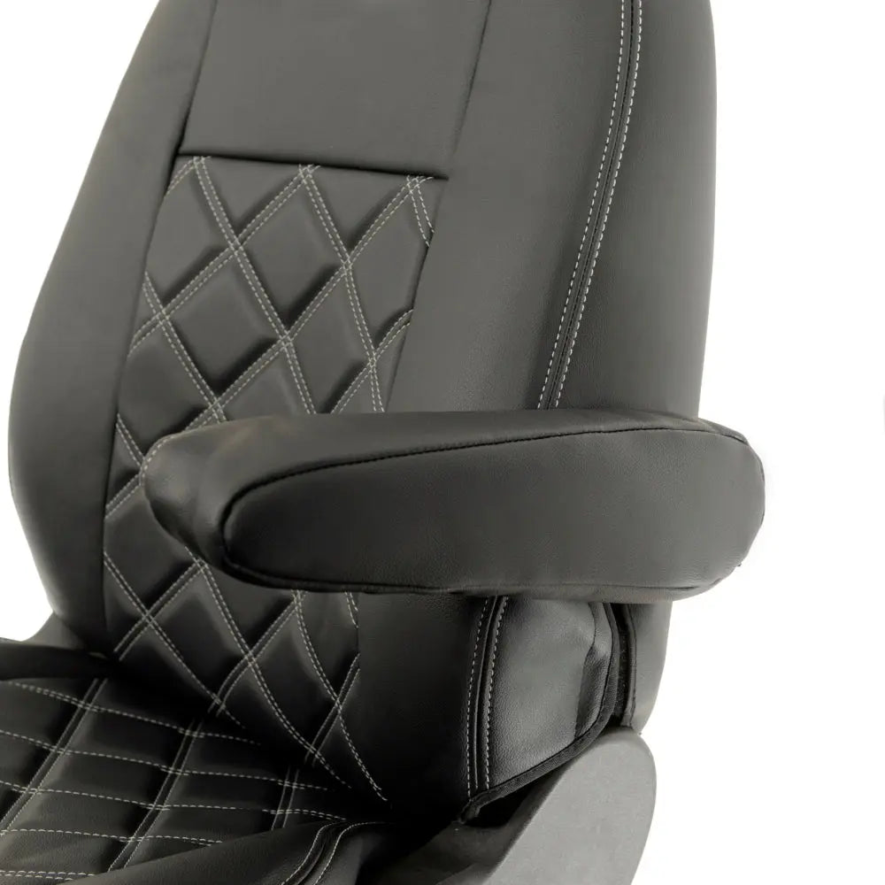 Ford Transit Custom Tailored Leatherette Seat Covers (2013-2023) - UK Custom Covers