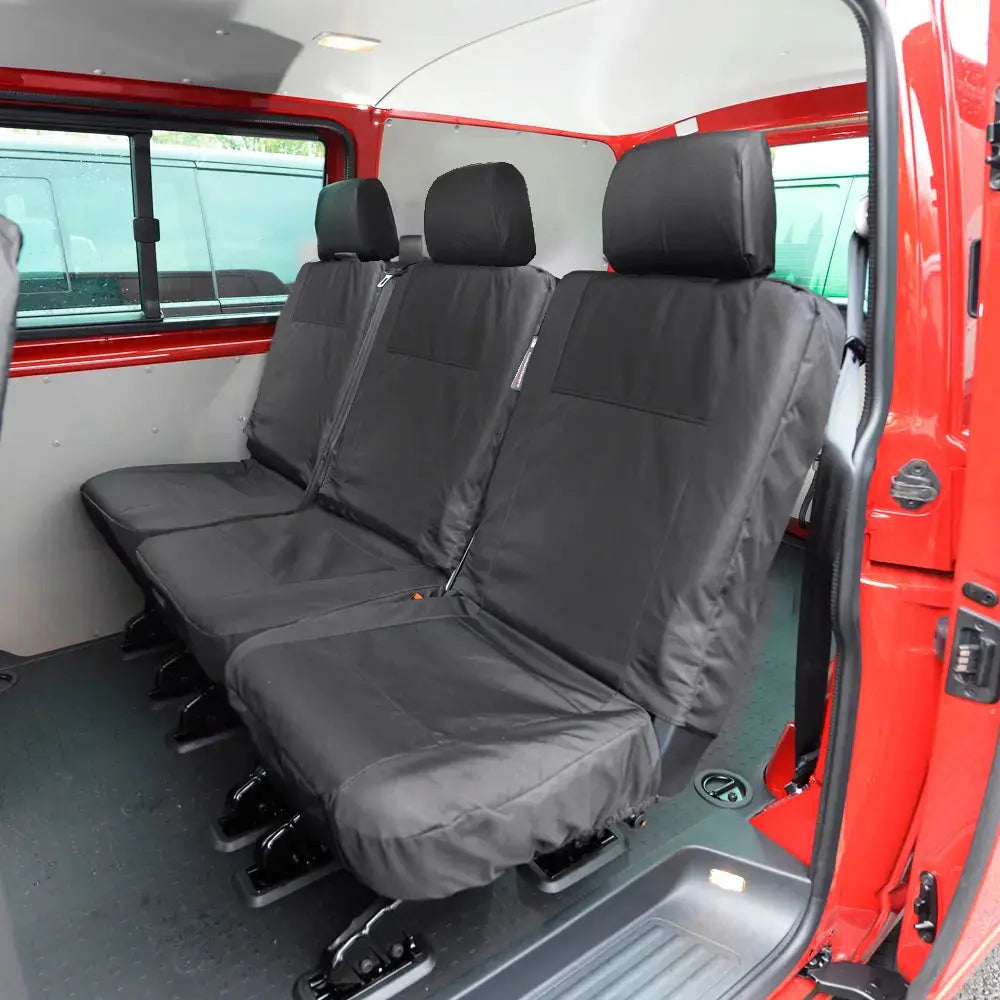 VW T6 / T6.1 Shuttle Tailored PU Seat Covers (2015 Onwards) - UK Custom Covers