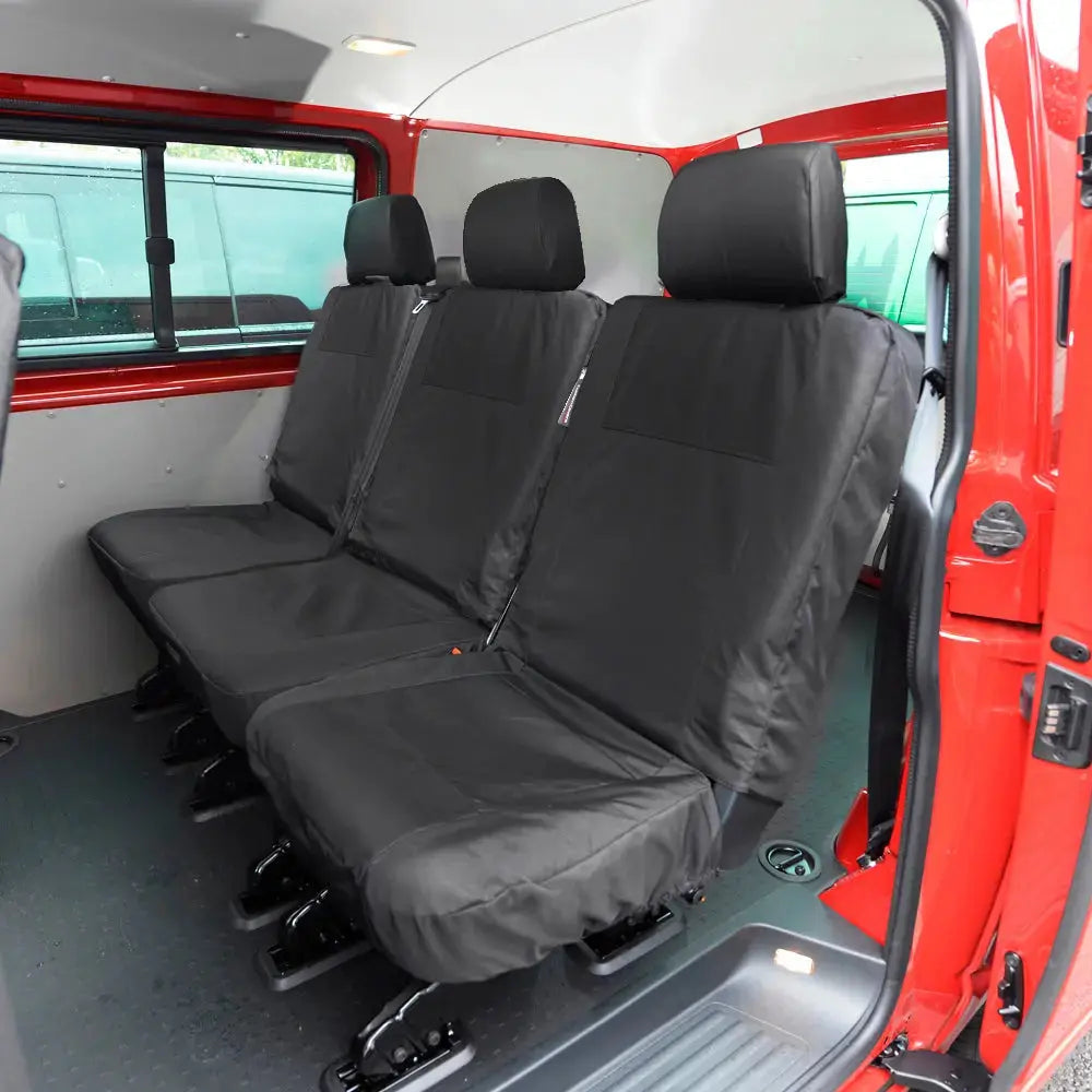 VW T6 / T6.1 Shuttle Tailored PU Seat Covers (2015 Onwards) - UK Custom Covers