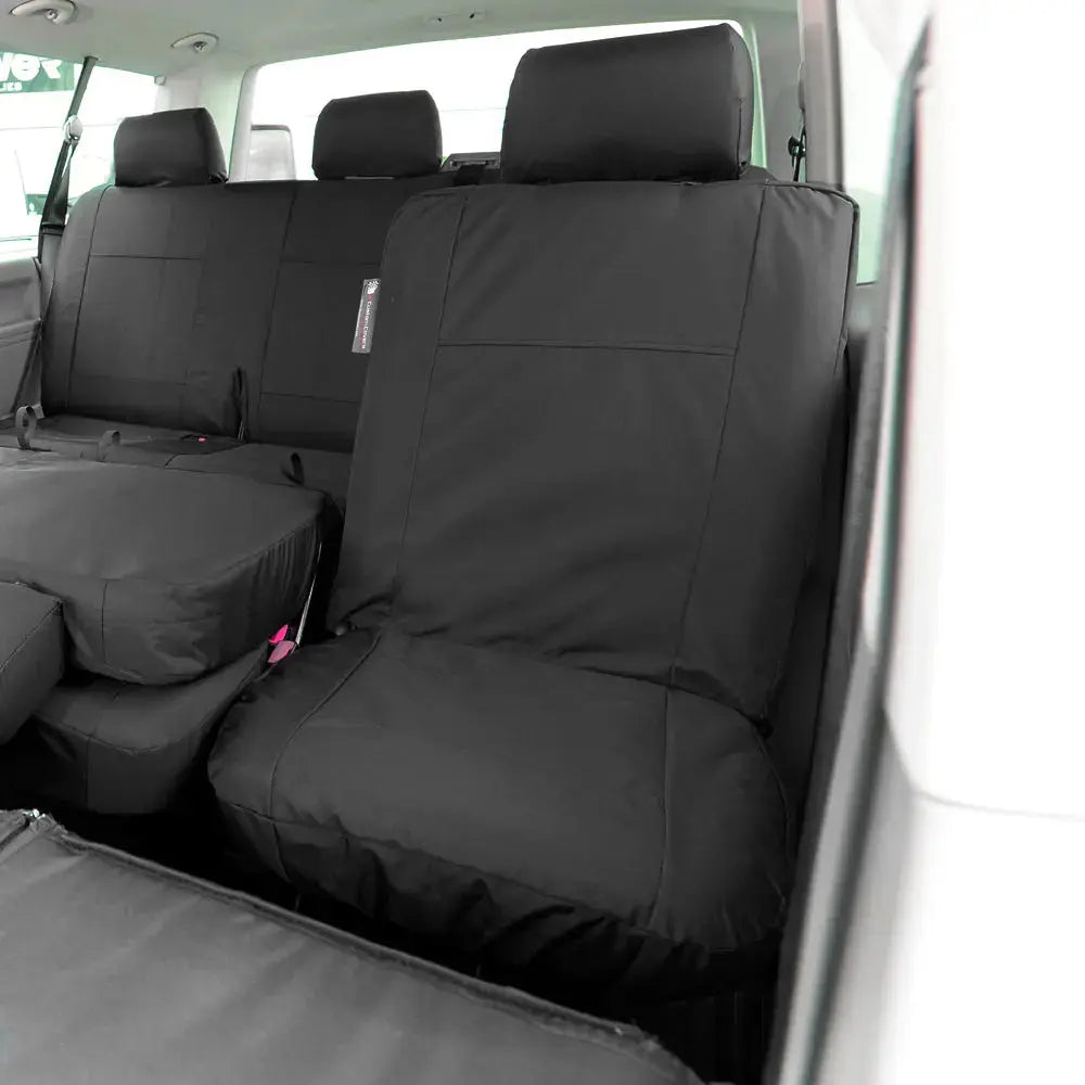 VW T6 / T6.1 Shuttle Tailored PU Seat Covers (2015 Onwards) - UK Custom Covers