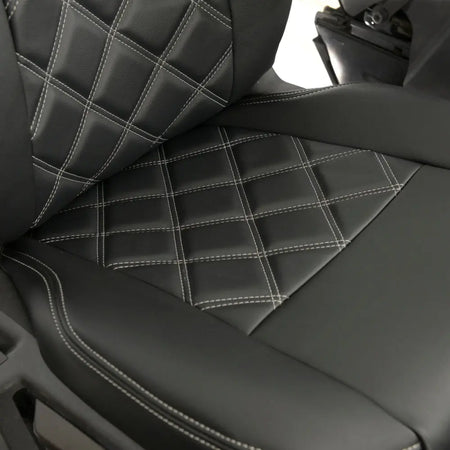 Ford Transit Custom Tailored Leatherette Seat Covers (2013-2023) - UK Custom Covers