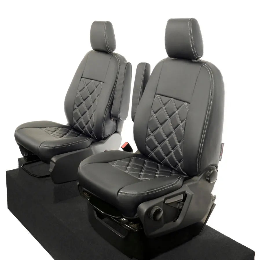 Ford Transit Custom Tailored Leatherette Seat Covers (2013-2023) - UK Custom Covers