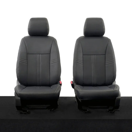 Ford Ranger Tailored Leatherette Seat Covers - Black - UK Custom Covers