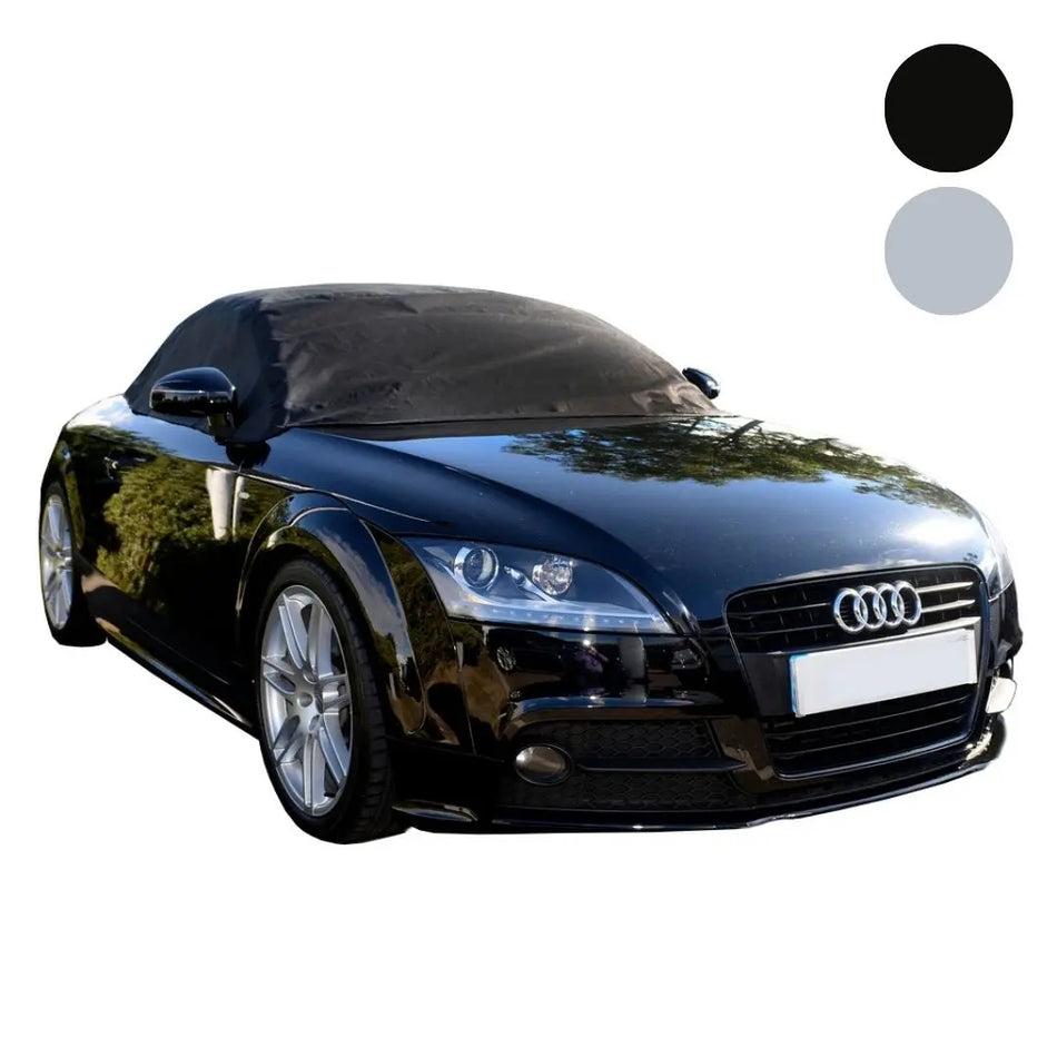 Audi TT Soft Top Half Cover Roof Protectors UK Custom Covers