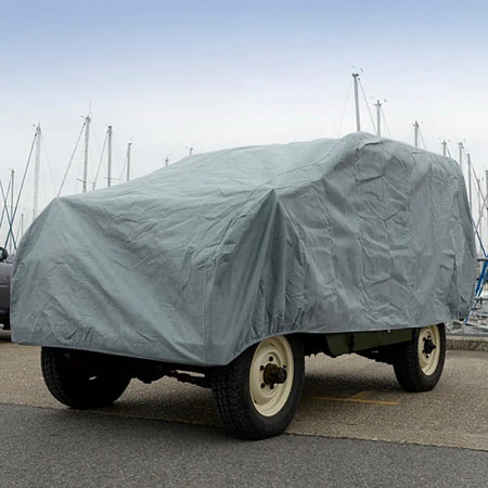 Fits Land Rover Series 1-3/Defender 90 SWB Outdoor Car Cover (1948-1985) - UK Custom Covers