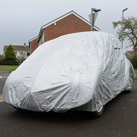 VW Classic Beetle Indoor/Outdoor Car Cover (Silver) - UK Custom Covers