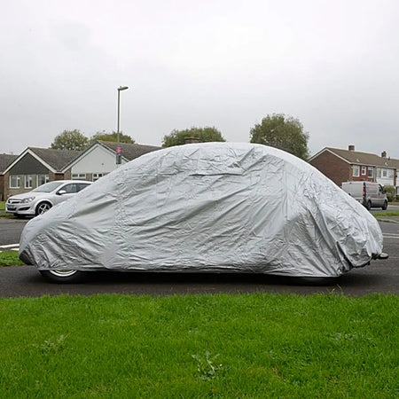 VW Classic Beetle Indoor/Outdoor Car Cover (Silver) - UK Custom Covers