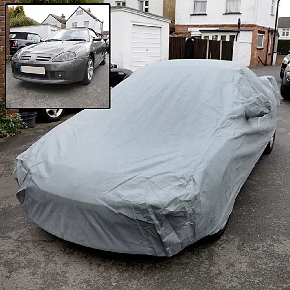 MG MGF Indoor/Outdoor Car Cover (2002 Onwards) Grey - UK Custom Covers