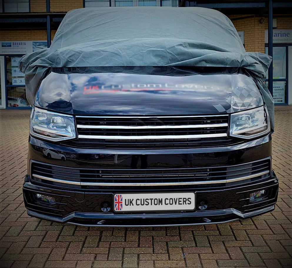 VW Transporter T5/T5.1 SWB Outdoor Car Cover (Grey) - UK Custom Covers