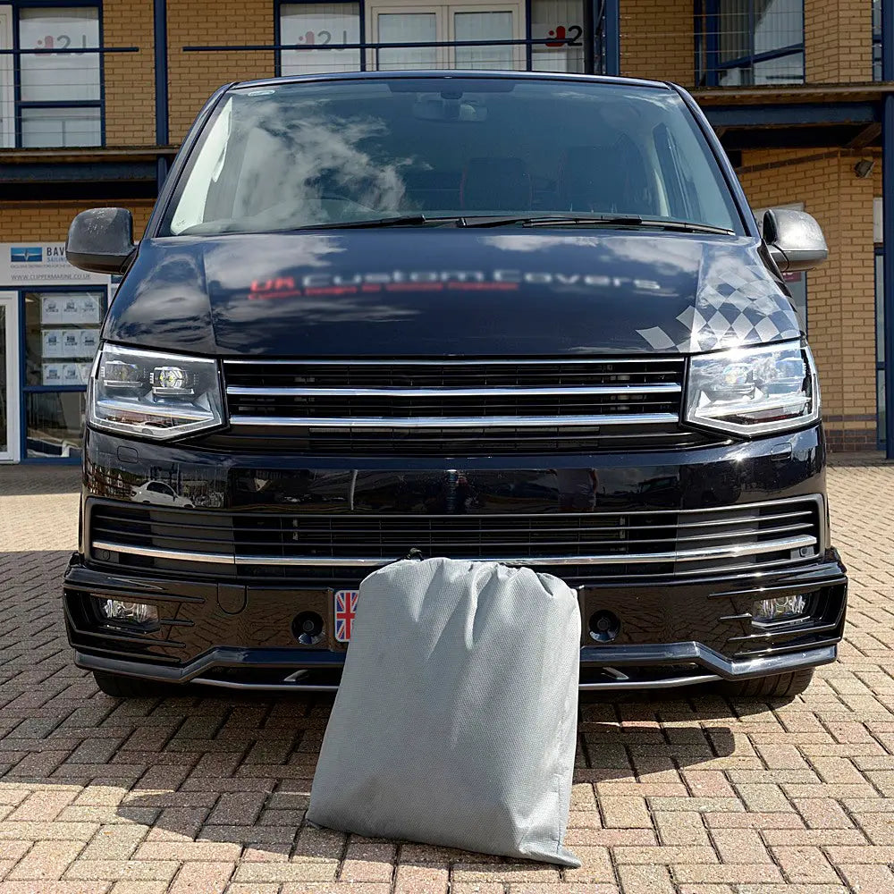 VW Transporter T5/T5.1 SWB Outdoor Car Cover (Grey) - UK Custom Covers