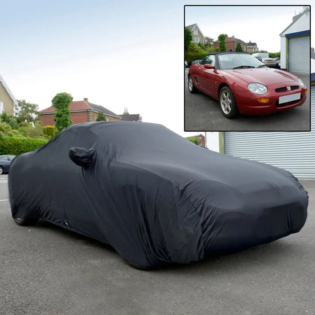 MGF/ MG TF Indoor Car Cover (1995 Onwards) Black - UK Custom Covers