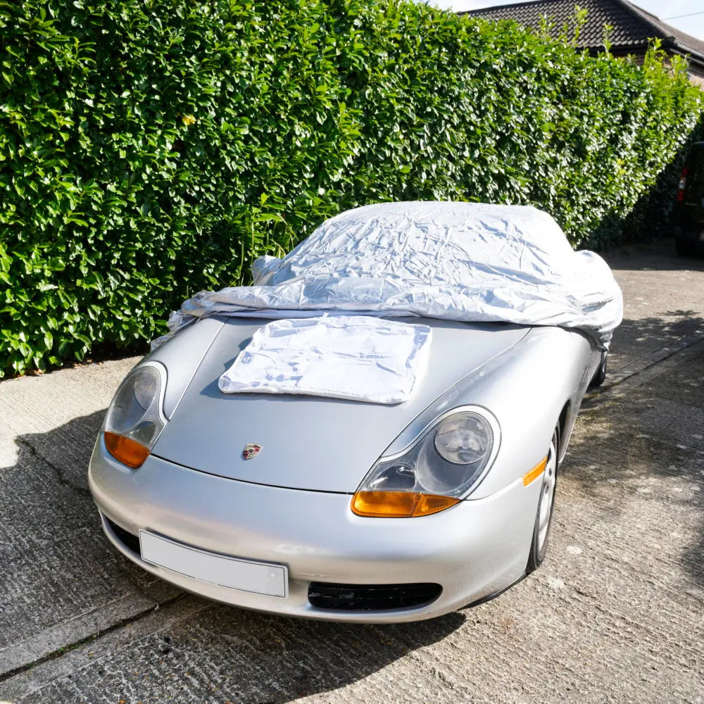 Porsche Boxster 986 Indoor & Outdoor Car Cover (1997-2004) Silver - UK Custom Covers
