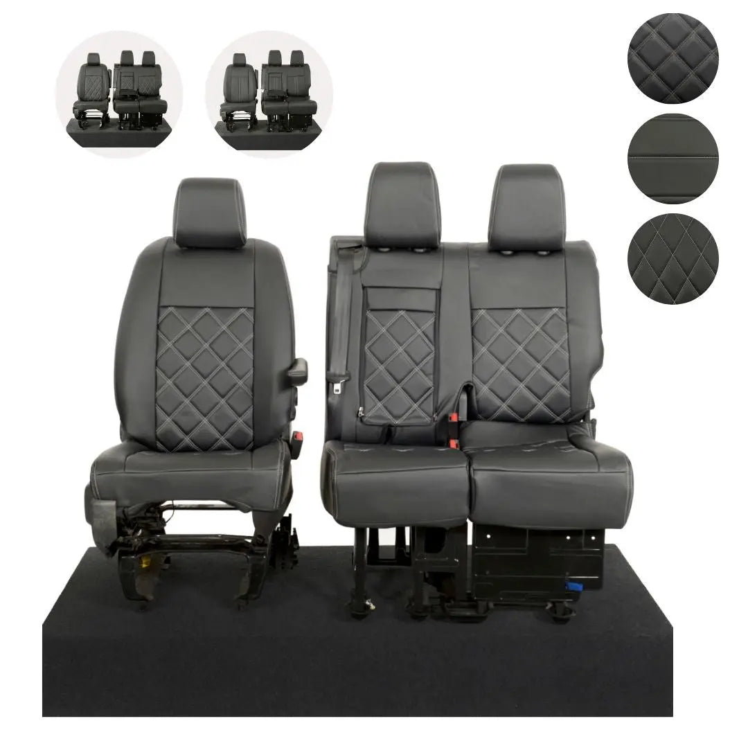 Toyota Proace Tailored Leatherette Seat Covers (2016 Onwards) - UK Custom Covers