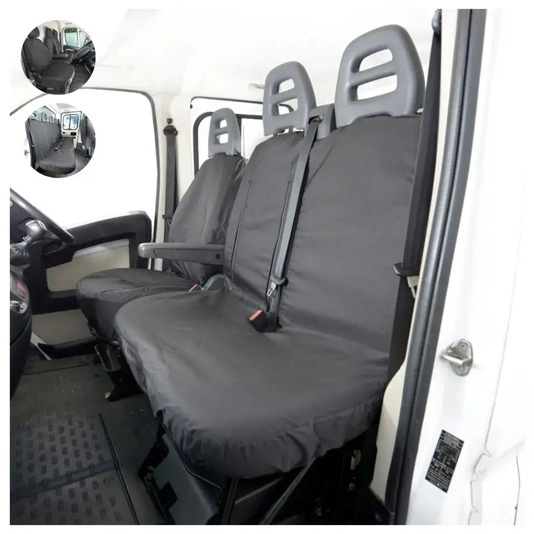 Fiat Ducato Tailored PU Seat Covers - UK Custom Covers