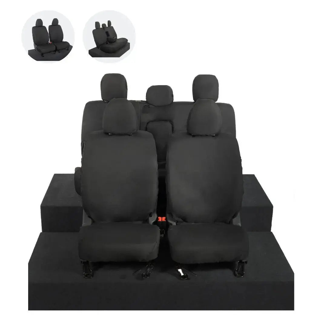 Fiat Fullback Tailored PU Seat Covers (2016 Onwards) - UK Custom Covers