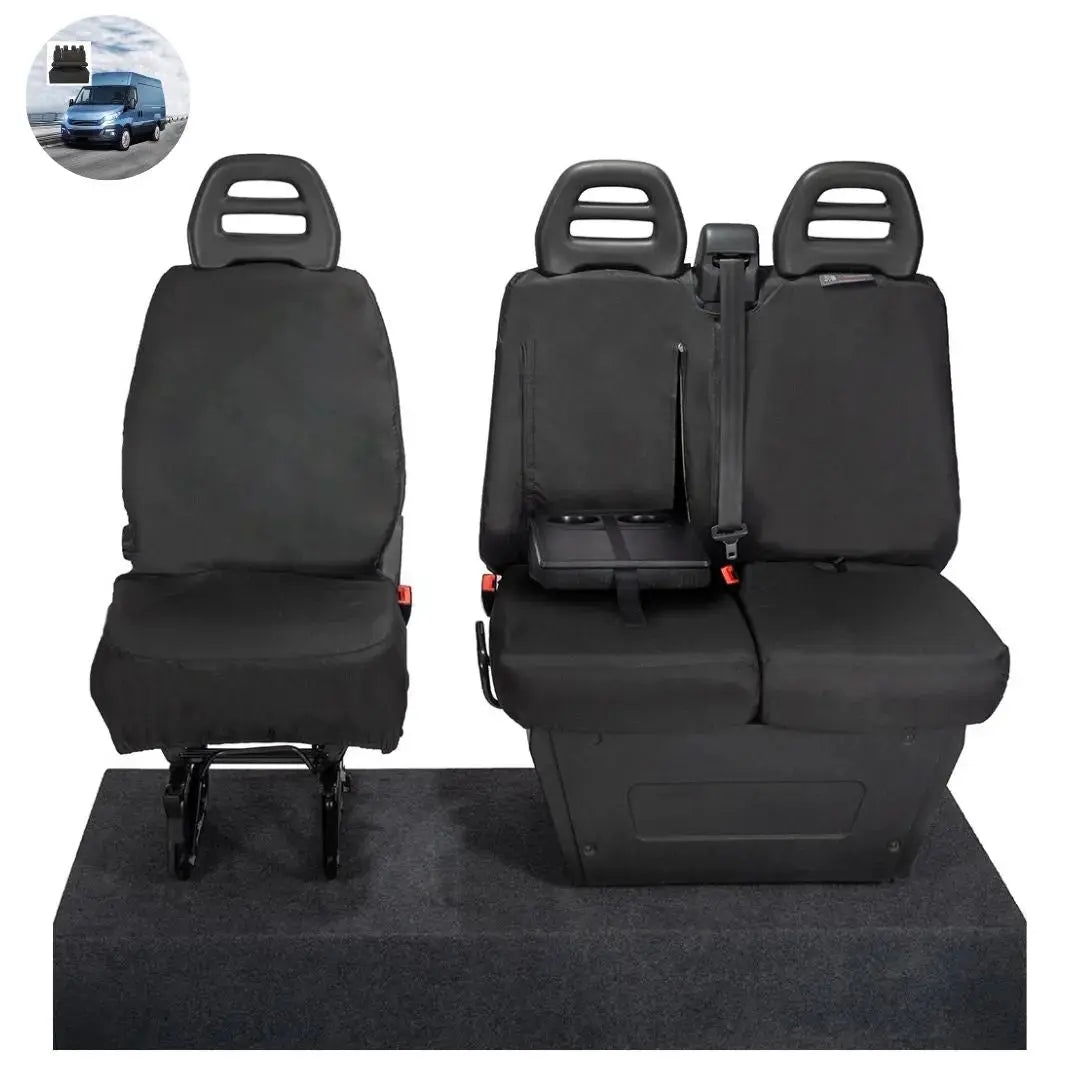 Iveco Daily Tailored PU Seat Covers - UK Custom Covers