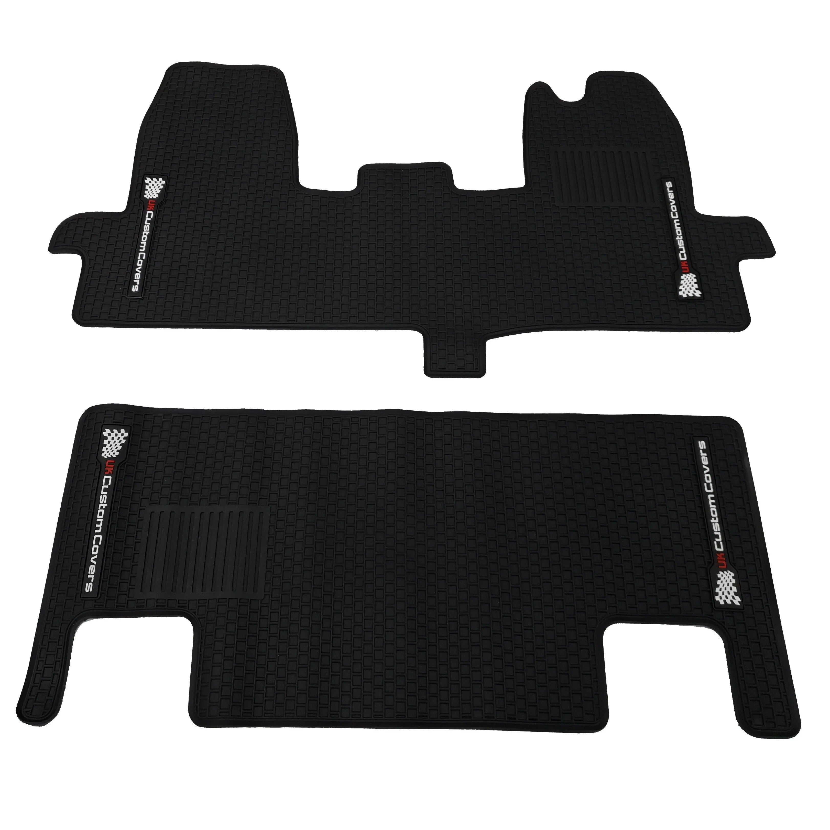 Ford Transit Custom Rubber Floor Mats (2013-2023) - UK Custom Covers