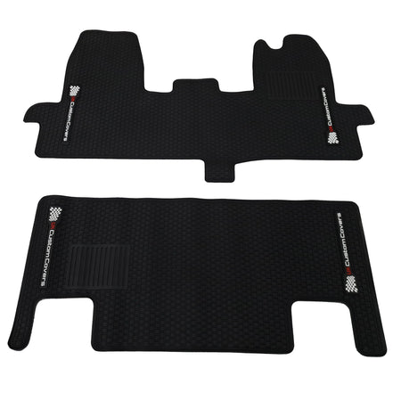 Ford Transit Custom Rubber Floor Mats (2013-2023) - UK Custom Covers