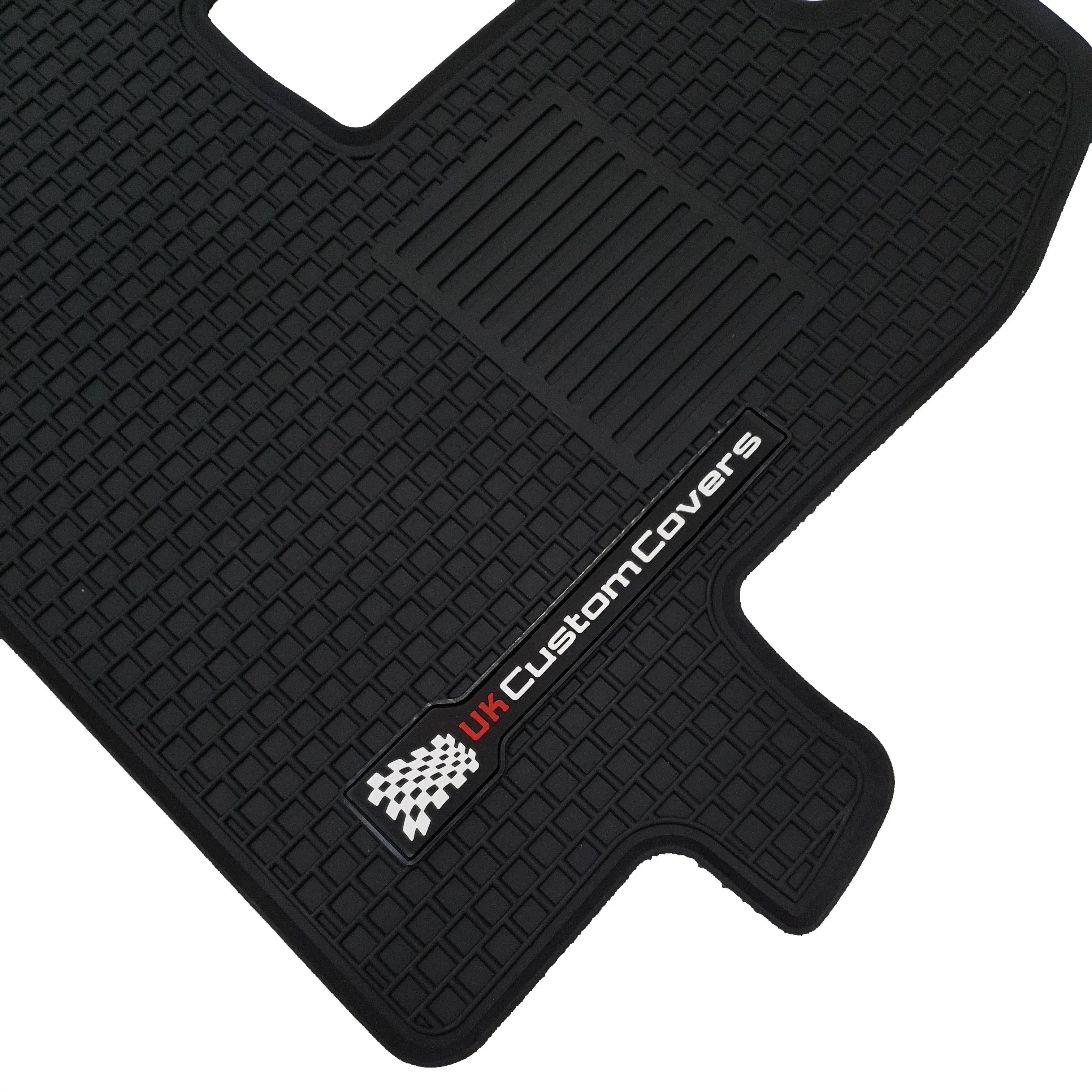 Ford Transit Custom Rubber Floor Mats (2013-2023) - UK Custom Covers