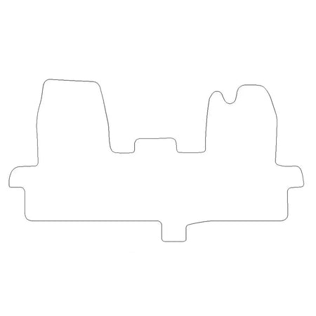 Ford Transit Custom Rubber Floor Mats (2013-2023) - UK Custom Covers