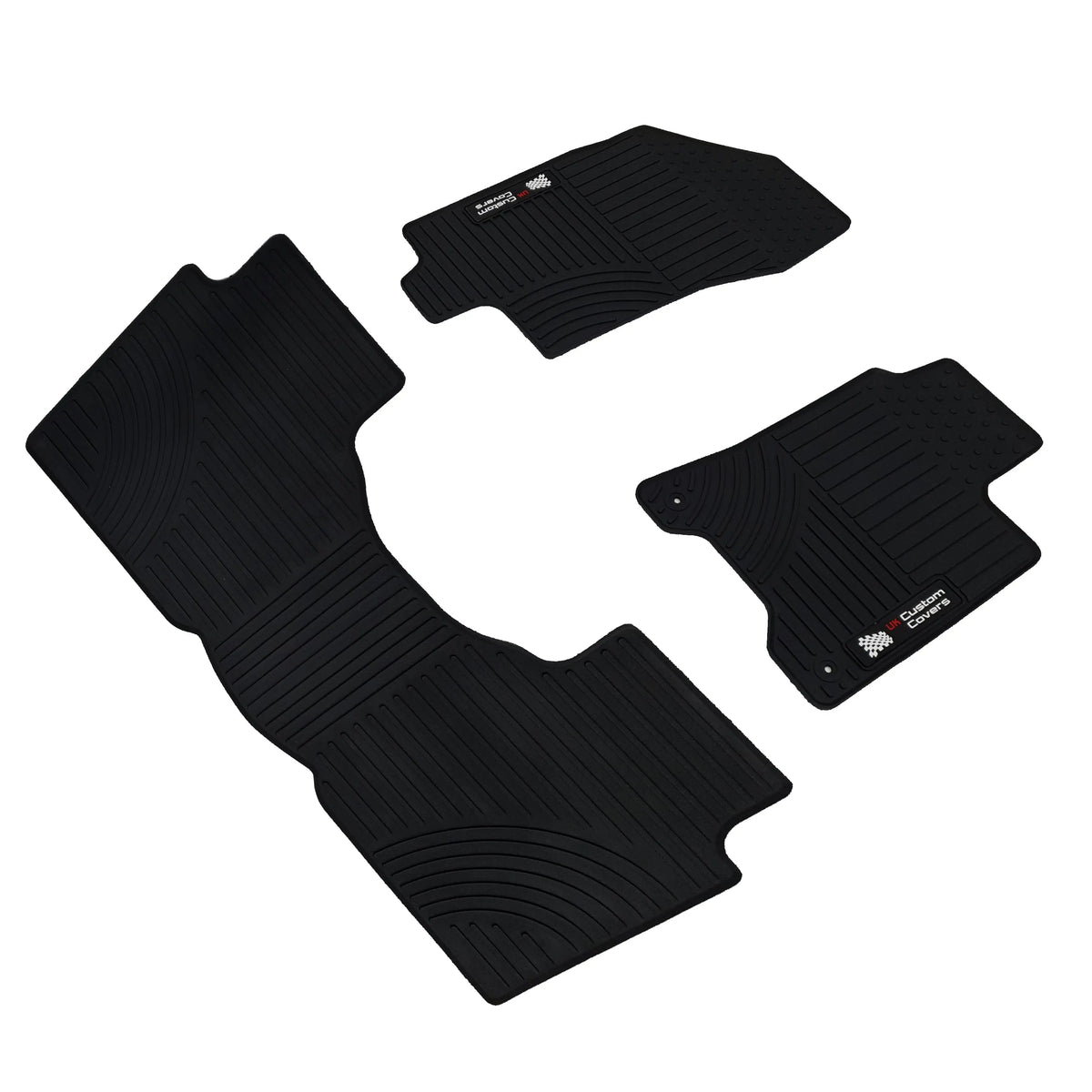 Fits Nissan Navara NP300 Front & Rear Floor Mats (2016 Onwards) - UK Custom Covers