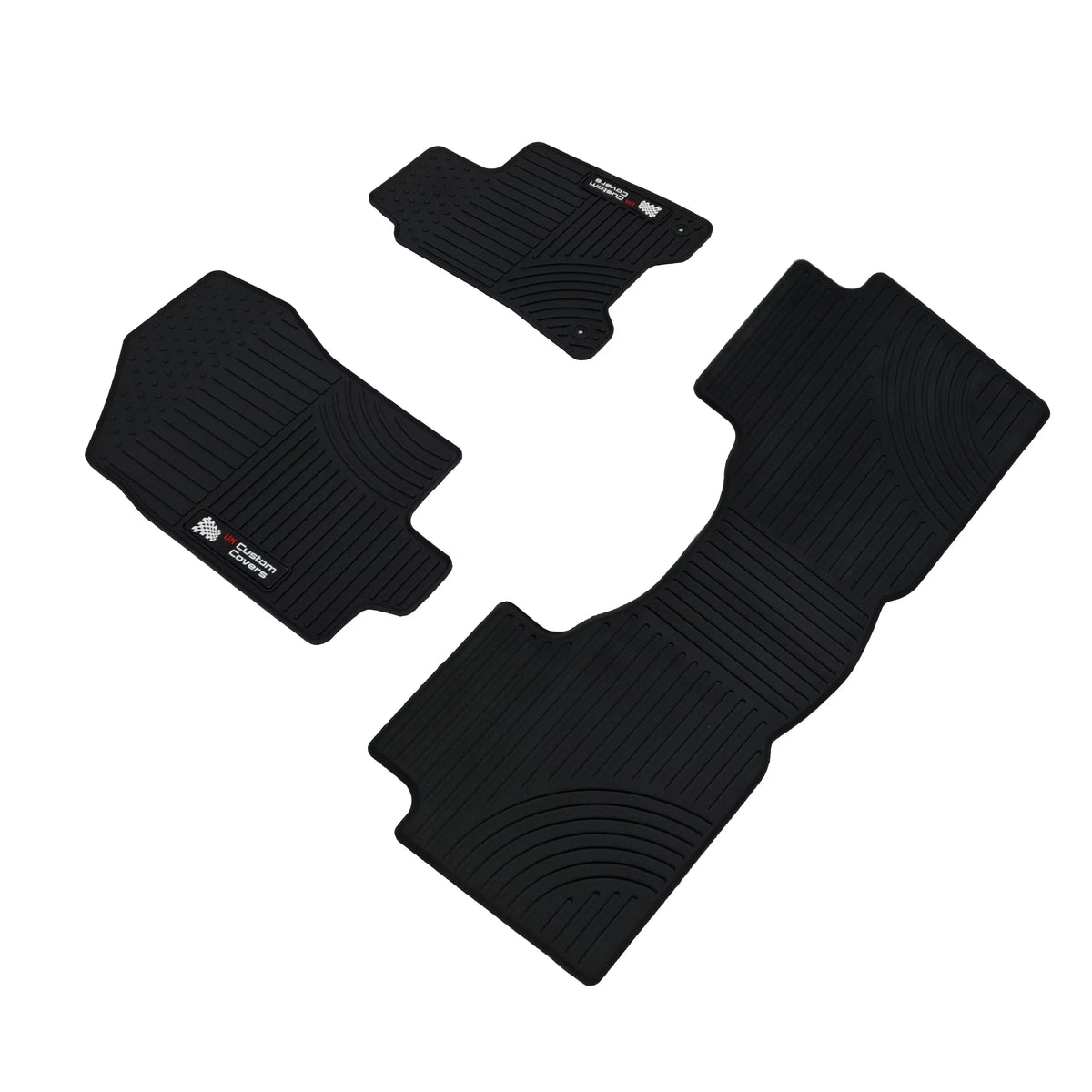 Fits Nissan Navara NP300 Front & Rear Floor Mats (2016 Onwards) - UK Custom Covers