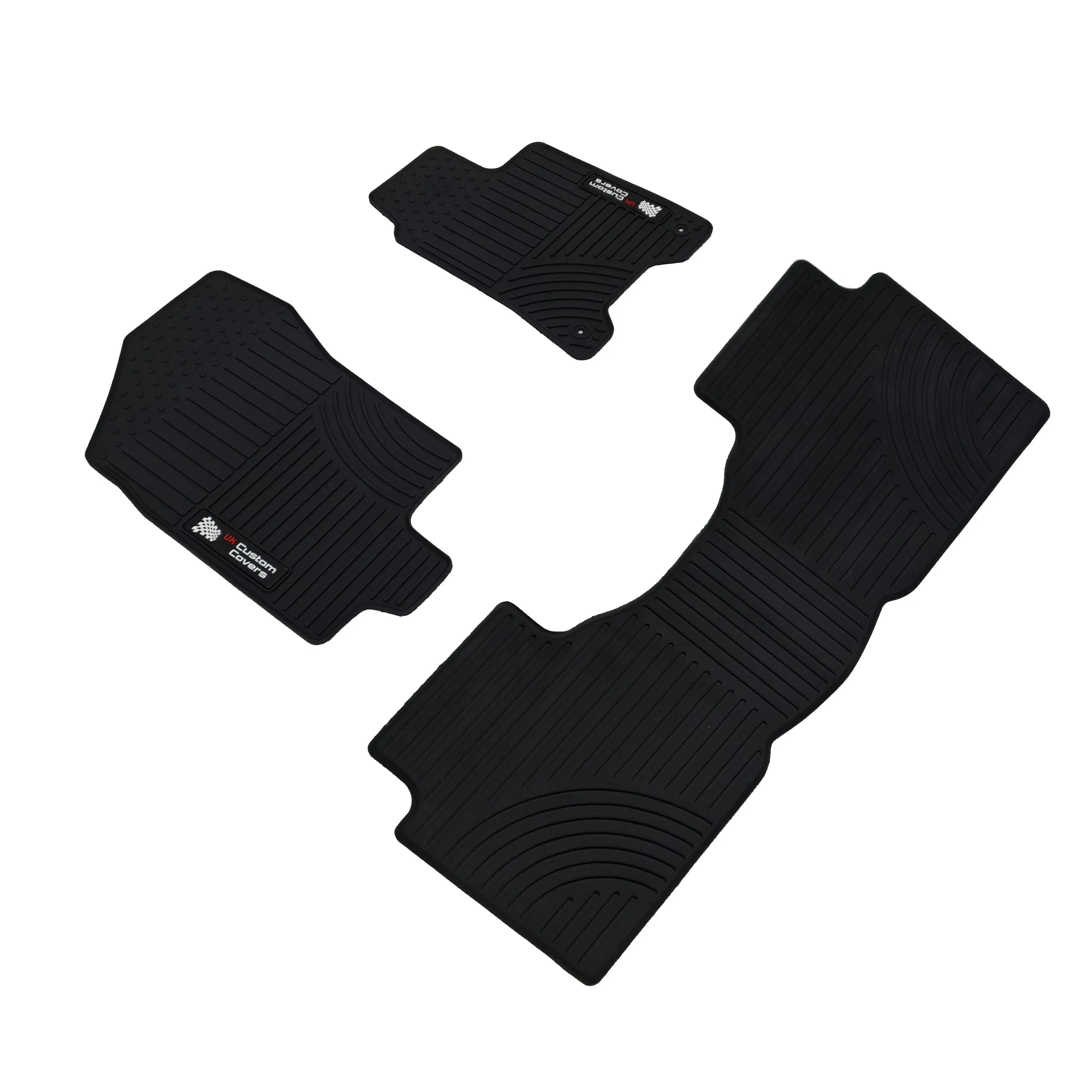 Fits Nissan Navara NP300 Front & Rear Floor Mats (2016 Onwards) - UK Custom Covers