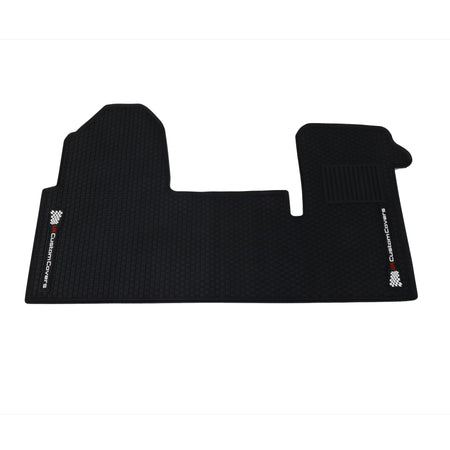 Renault Master Front Cab Rubber Floor Mats (2010 Onwards) - UK Custom Covers