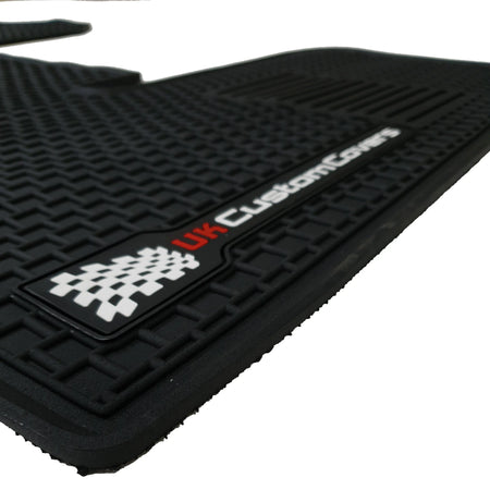 Renault Master Front Cab Rubber Floor Mats (2010 Onwards) - UK Custom Covers