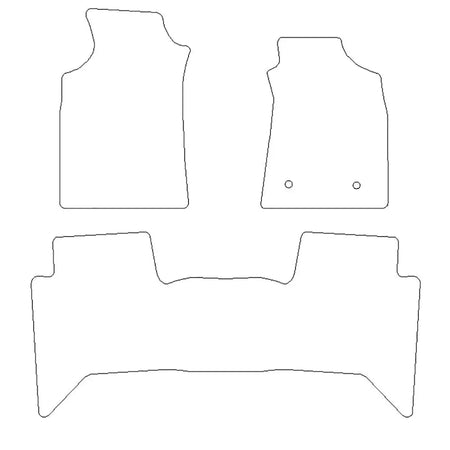 Toyota Hilux Floor Mats - UK Custom Covers