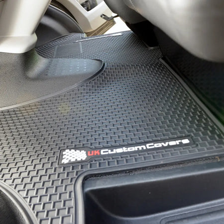 VW Transporter T5 Front Cab Floor Mats (2003-2015) - UK Custom Covers