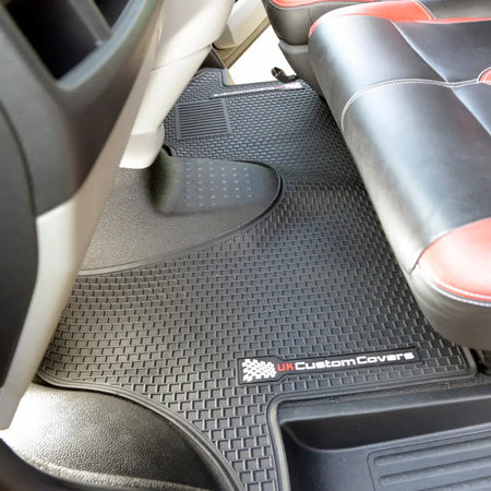 VW Transporter T5 Front Cab Floor Mats (2003-2015) - UK Custom Covers