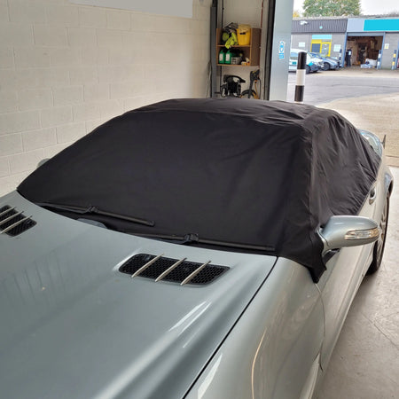 Mercedes SL Soft Top Half Cover Roof Protector (2001-2011) - UK Custom Covers