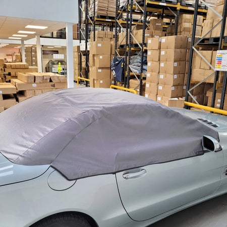 Mercedes SL Soft Top Half Cover Roof Protector (2001-2011) - UK Custom Covers