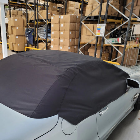 Mercedes SL Soft Top Half Cover Roof Protector (2001-2011) - UK Custom Covers