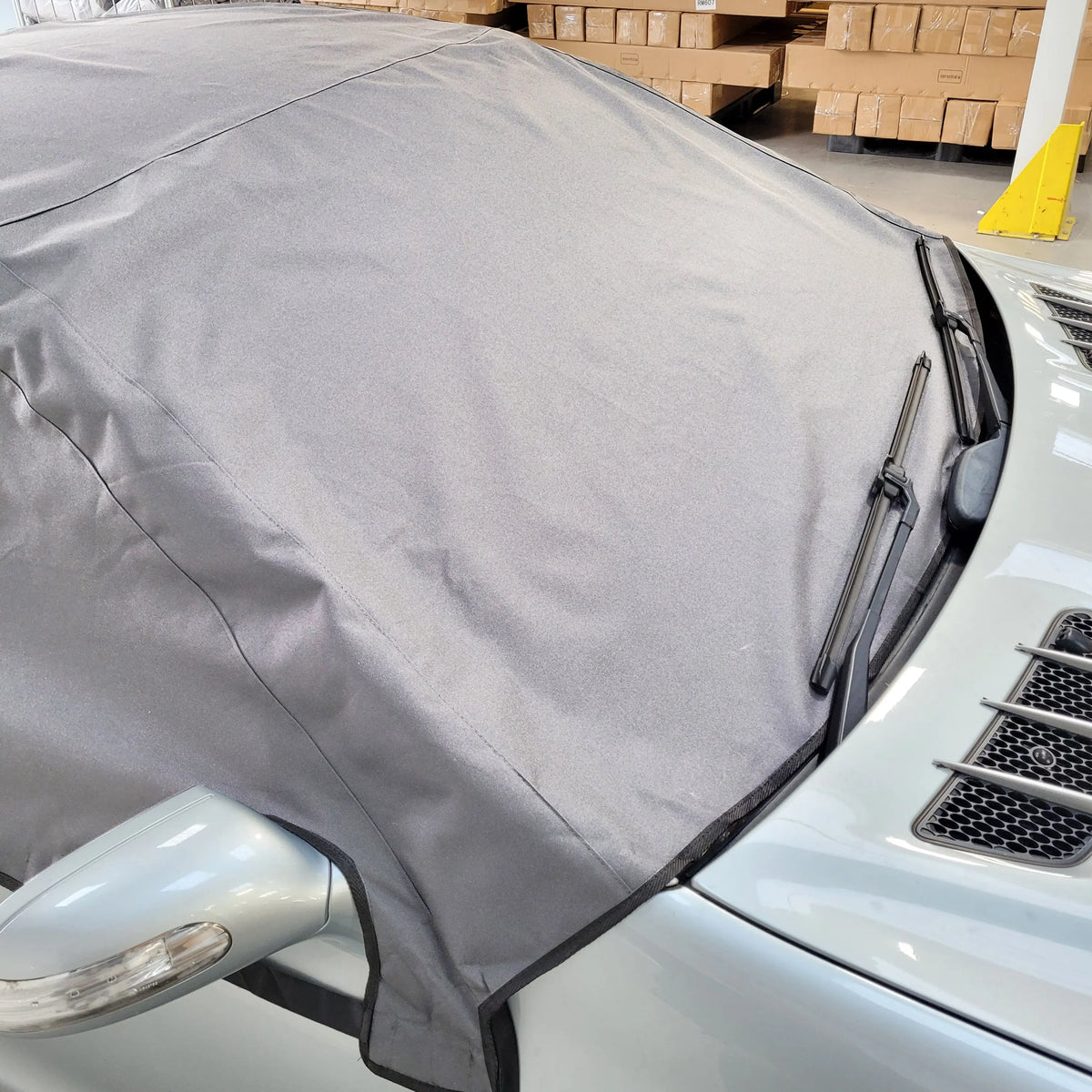 Mercedes SL Soft Top Half Cover Roof Protector (2001-2011) - UK Custom Covers