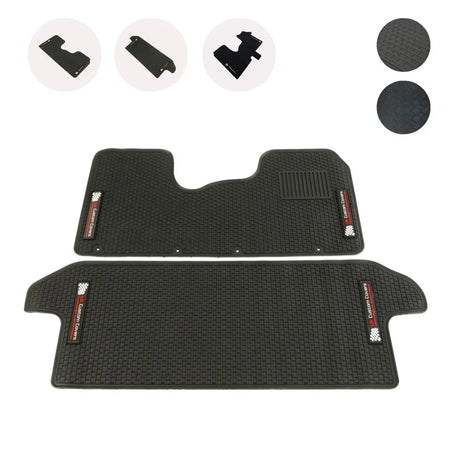 Renault Trafic Rubber Floor Mats (2014 Onwards) - UK Custom Covers