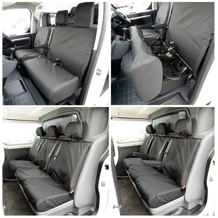 Vauxhall Vivaro Tailored PU Seat Covers - UK Custom Covers