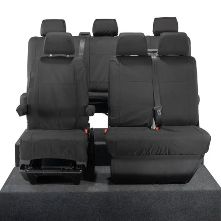 VW T6 / T6.1 Kombi Tailored PU Seat Covers (2015 Onwards) - UK Custom Covers