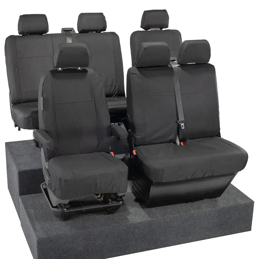 VW T5 / T5.1 Transporter Tailored PU Seat Covers (2003-2015) - UK Custom Covers