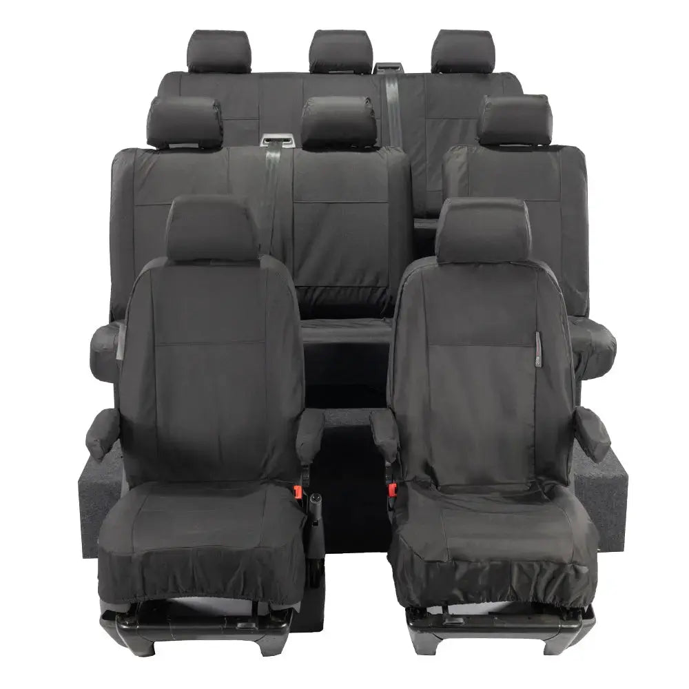 VW T6 / T6.1 Shuttle Tailored PU Seat Covers (2015 Onwards) - UK Custom Covers