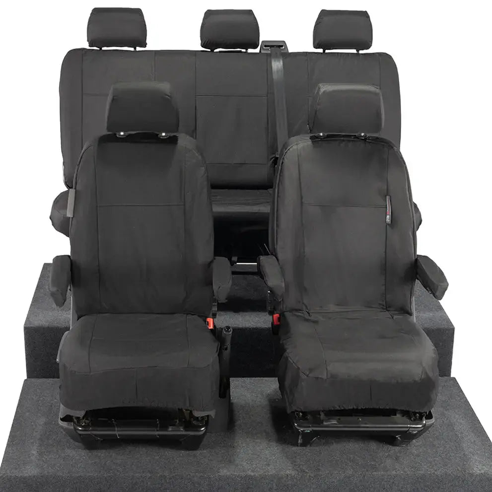 VW T6 / T6.1 Kombi Tailored PU Seat Covers (2015 Onwards) - UK Custom Covers